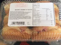 Beigne creme et gelée