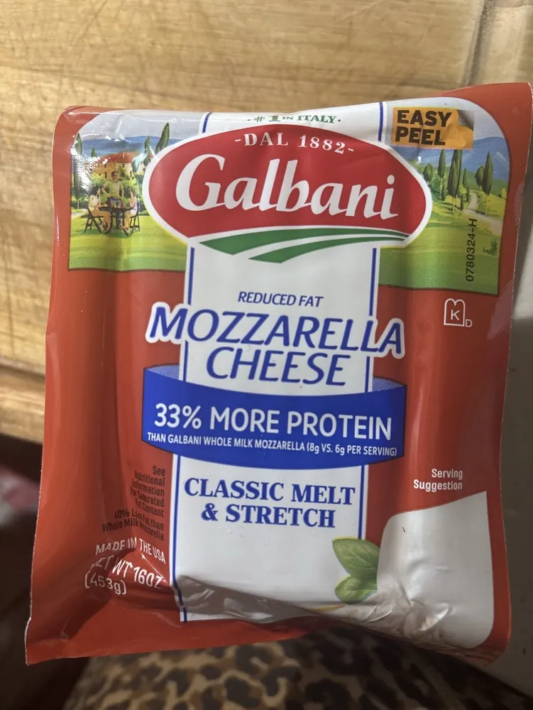 Precious, Reduced Fat Mozzarella Cheese
