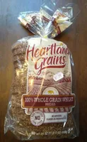 Heartland grains 100% whole grain wheat bread