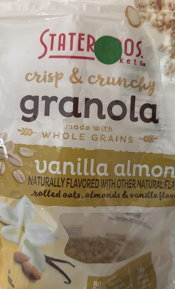 Vanilla almond granola