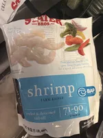 Shrimp farm raised