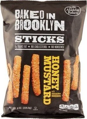 All Natural Breadsticks, Honey Mustard With Sesame Seeds