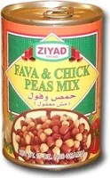 Fava and chick peas mix