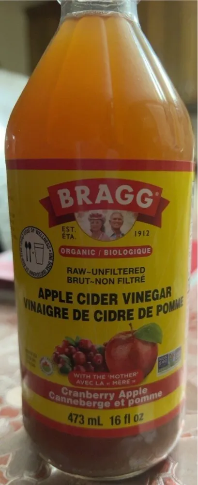 Organic Apple Cider Vinegar Enhanced - Cranberry Apple