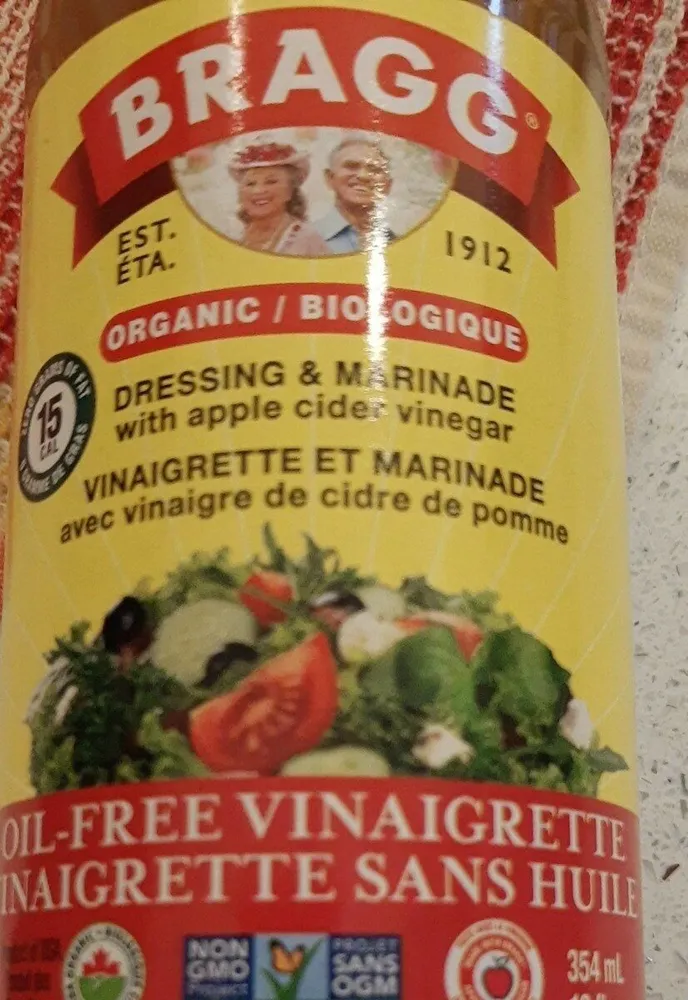 Organic Dressing - Oil-Free Vinaigrette