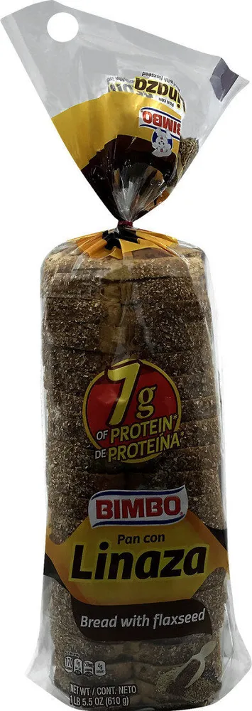 Bread with flaxseed