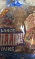 BIMBOLLOS PARRILLEROS HAMBURGER BUNS