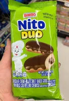 Nito duo chocolate creme filled sweet baked good