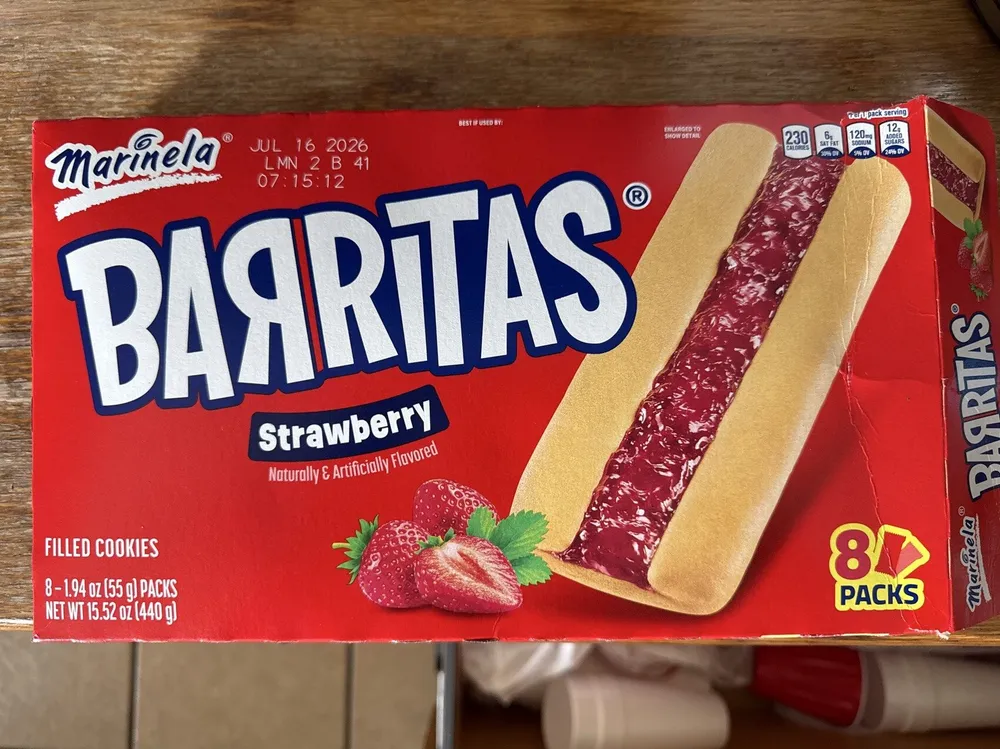Barritas Strawberry