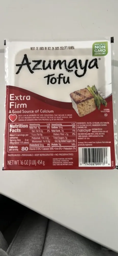Extra firm Tofu
