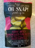 Sweet and spicy pickle snacking cuts