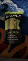Gone Dilly Kosher Dill Whole Pickle