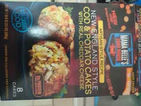 New England Style Cod and Potato Cakes With Real Cheddar Cheese