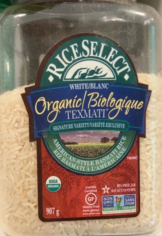 Organic Texmati White Rice