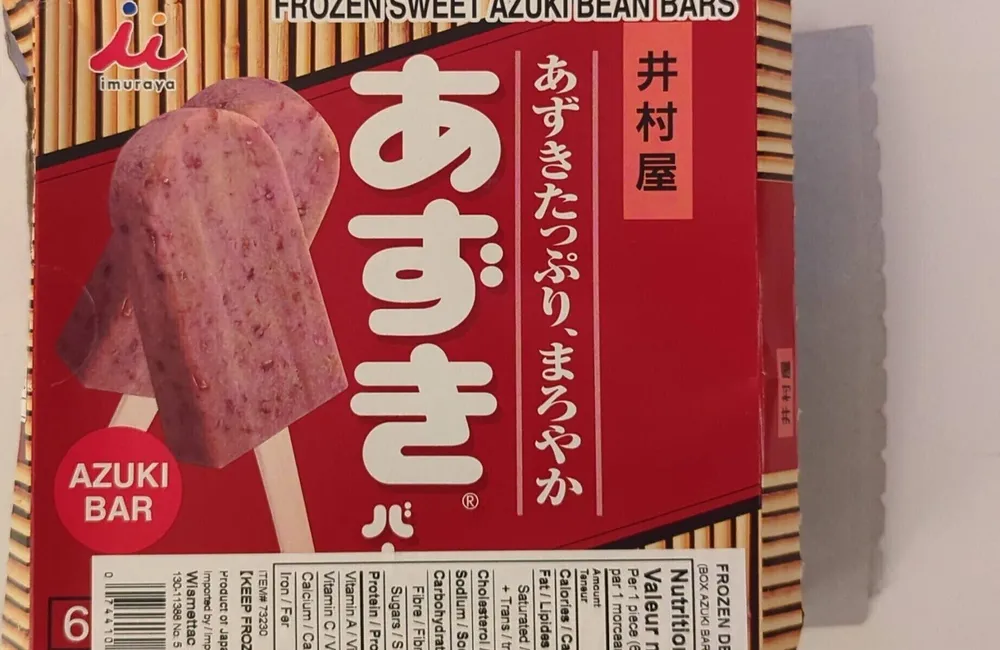 Frozen Sweet Azuki Bean Bars