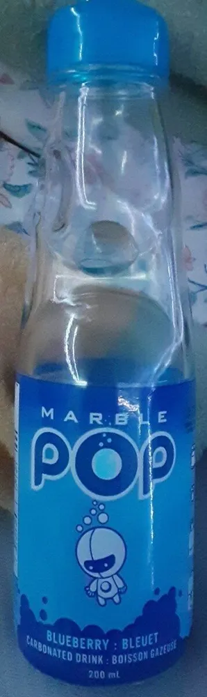 Marble pop au bleuet