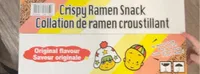 Crispy ramen snack