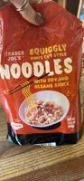 Squiggly Knife Cut Style Noodles with Soy and Sesame Sauce