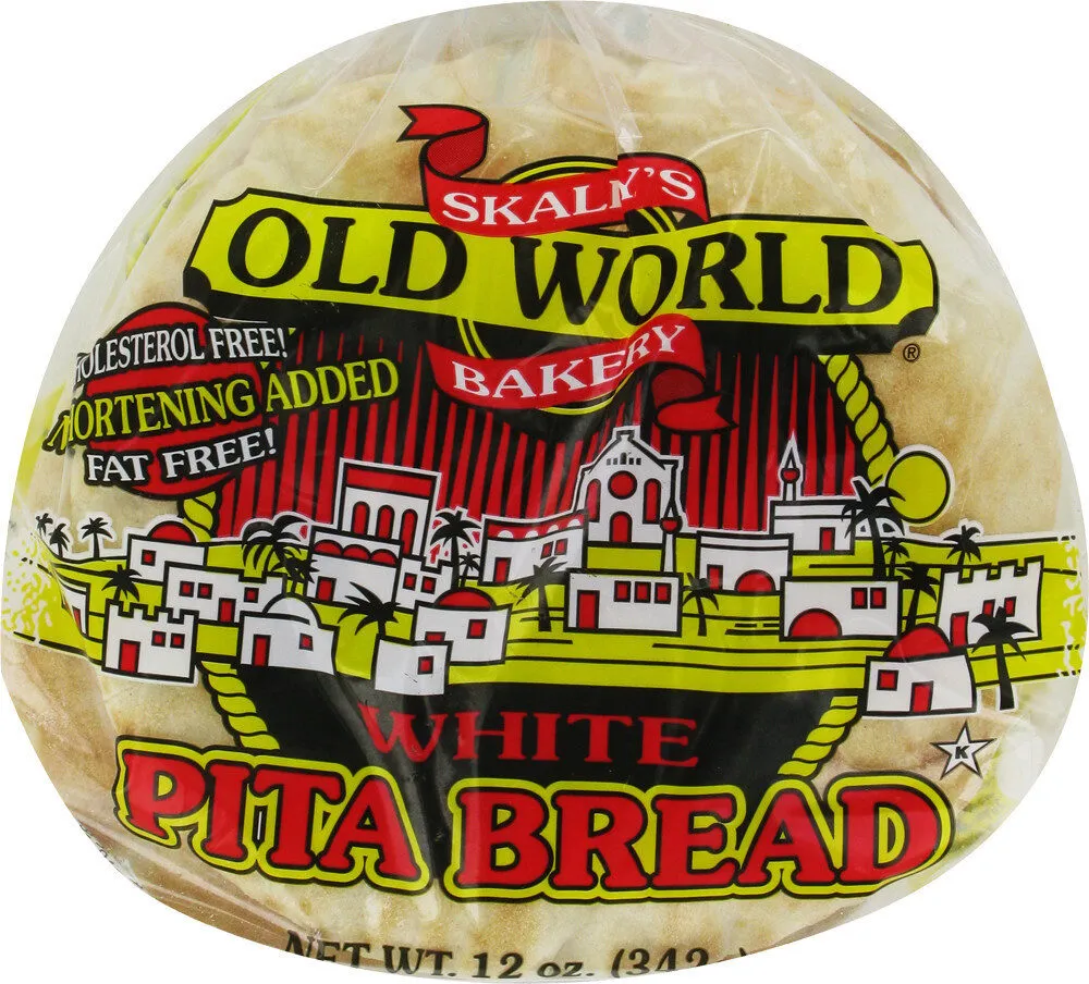 White pita bread
