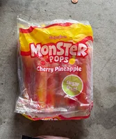 Monster sugar free slushed pops