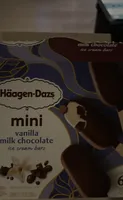 Mini Vanilla Milk Chocolate Ice Cream Bars