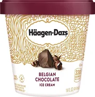 hagen Diaz’s double Belgian chocolate chip