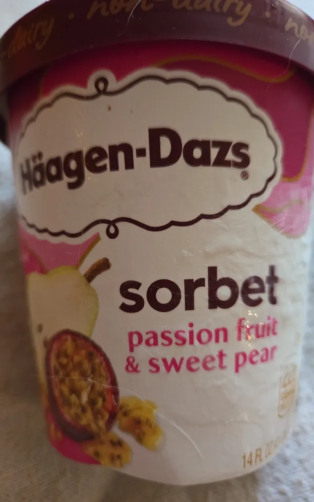 Sorbet Passion Fruit & Sweet Pear