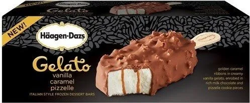 caramel cone ice cream bar