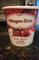 dark cherry truffle ice cream