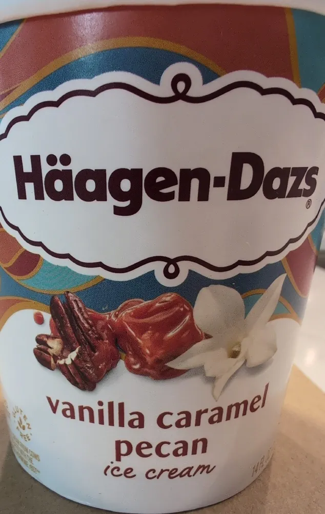 Vanilla Caramel Pecan Ice Cream
