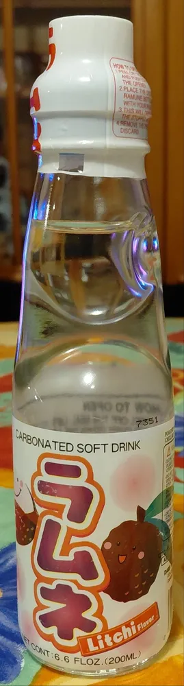 Limonade Ramune Goût Litchi CTC 200ML Japon