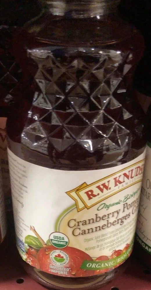 Organic Cranberry Pomegranate Juice