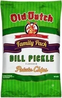 Dill Pickle Flavored Potato Chips