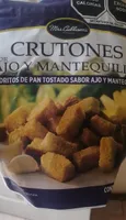 Crutones sabor ajo y mantequilla