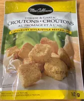 Chees & Garlic croutons