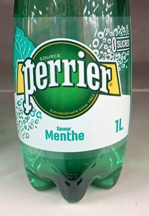 Perrier saveur menthe