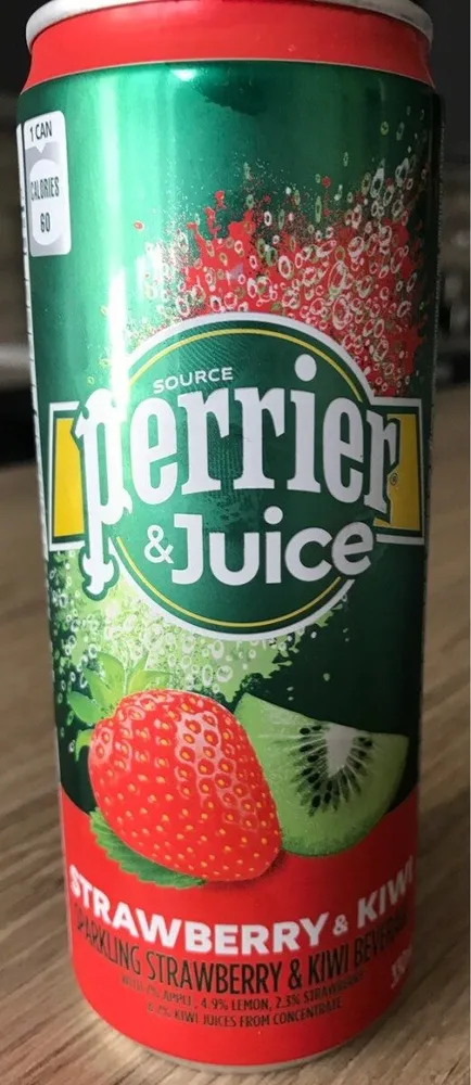 Perrier & Juice Strawberry & Kiwi