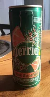 Xa Perrier Slim Can Pink Grapefruit PR