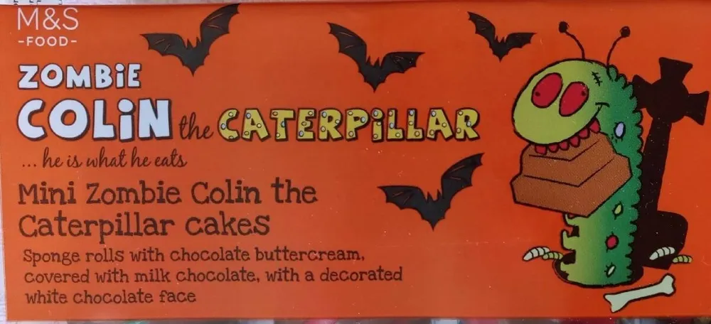 Zombie Colin The Caterpillar