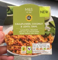 Cauliflower, coconut & lentil dahl