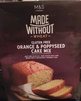 Gluten free. Orange poppyseed cake mix