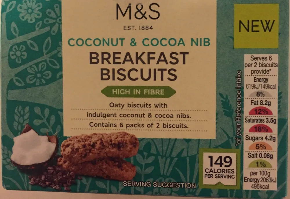 Coconut & cocoa nib