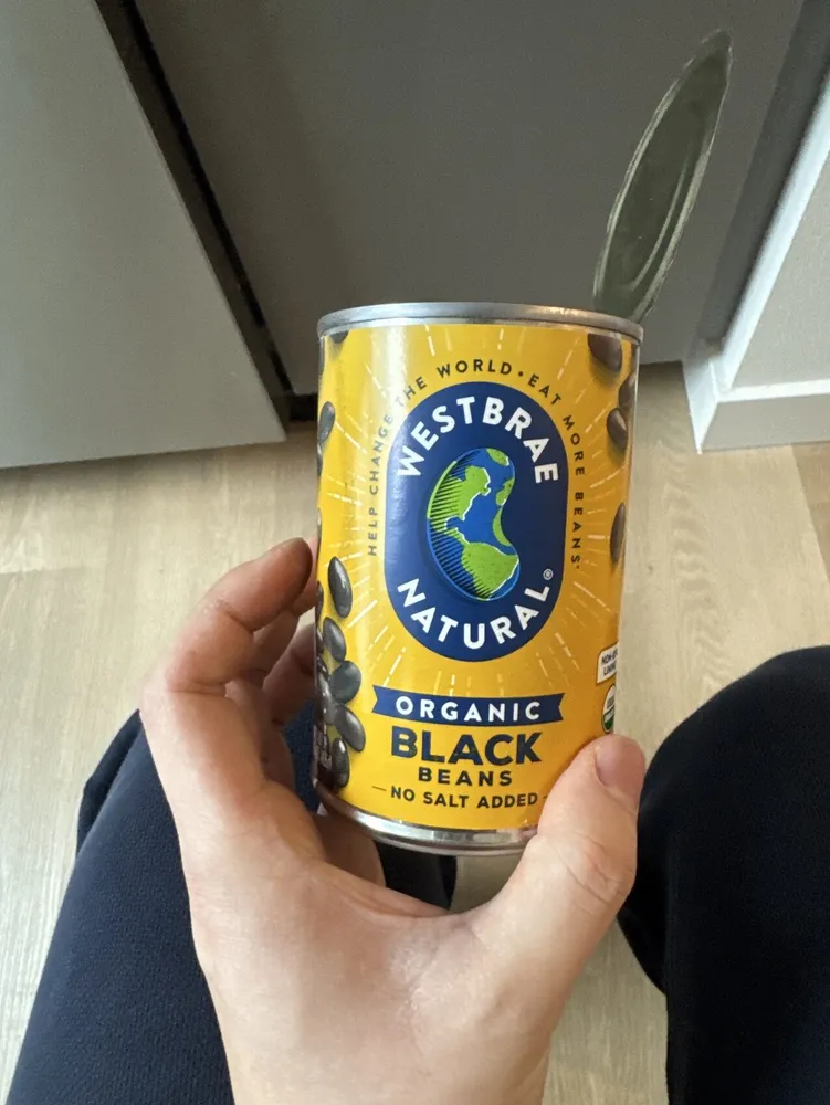 Organic Black Beans - No Salt Added