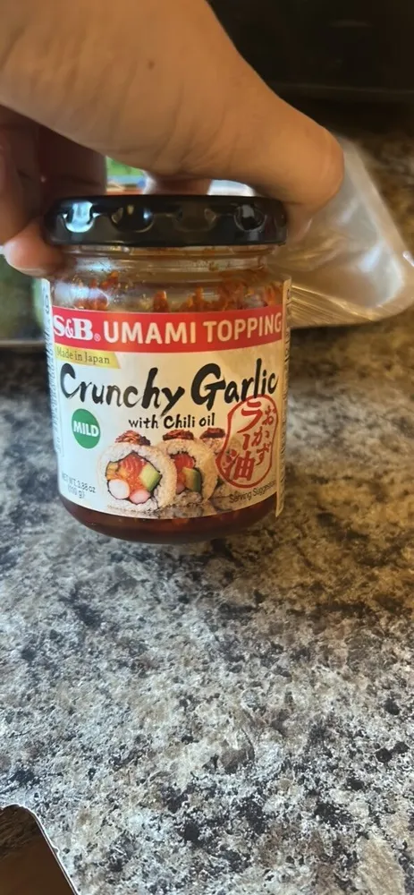 Crunchy Garlic with Chili oil (Mild)