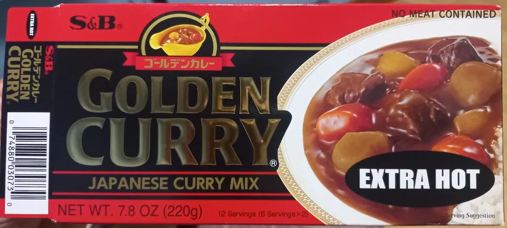 S&B Golden curry extra hot