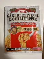 S&b, garlic,olive oil & chili pepper spaghetti sauce