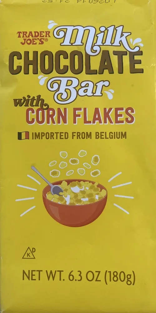 Milk Chocolate Bar with Corn Flakes