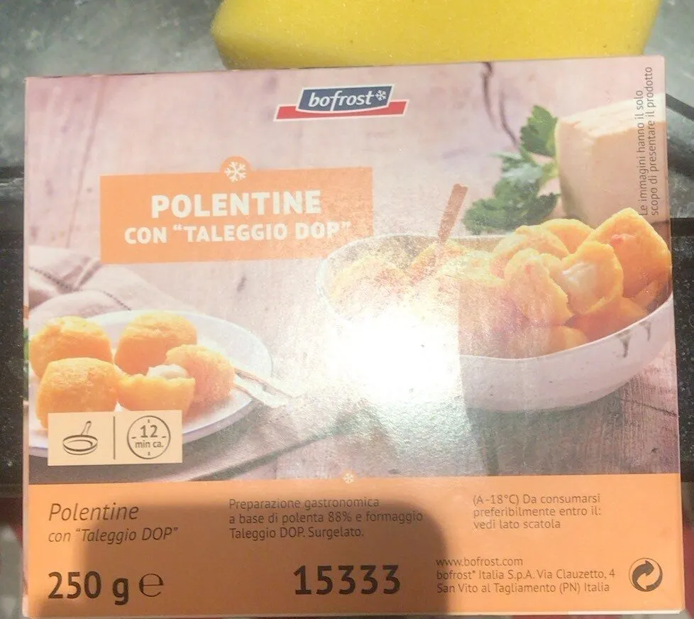 Polentine con “taleggio dop”
