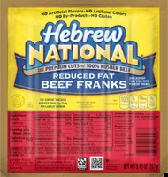 REDUCED FAT BEEF FRANKS