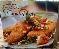 Panko Breaded Tilapia Fillets